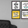 Set of 4 Gym frames - Image 2