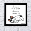 Happy mind happy life