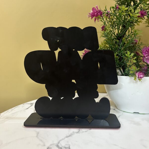Best Dad in the world table stand