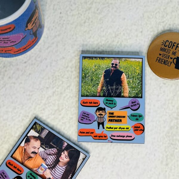 Papa dialogue fridge magnet - Image 4