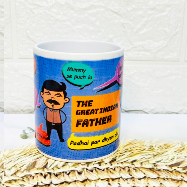 Papa dialogue mug