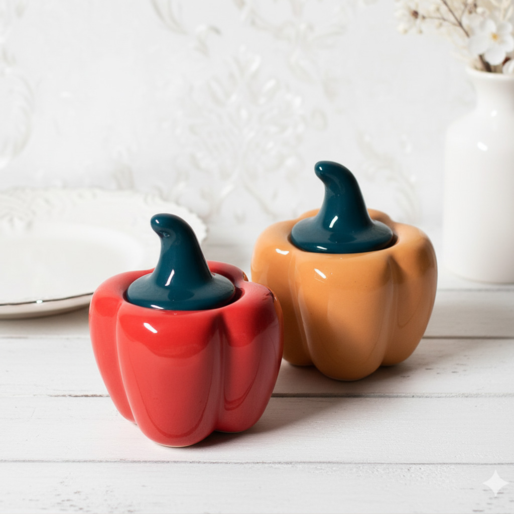 Red Shimla mirch Jar