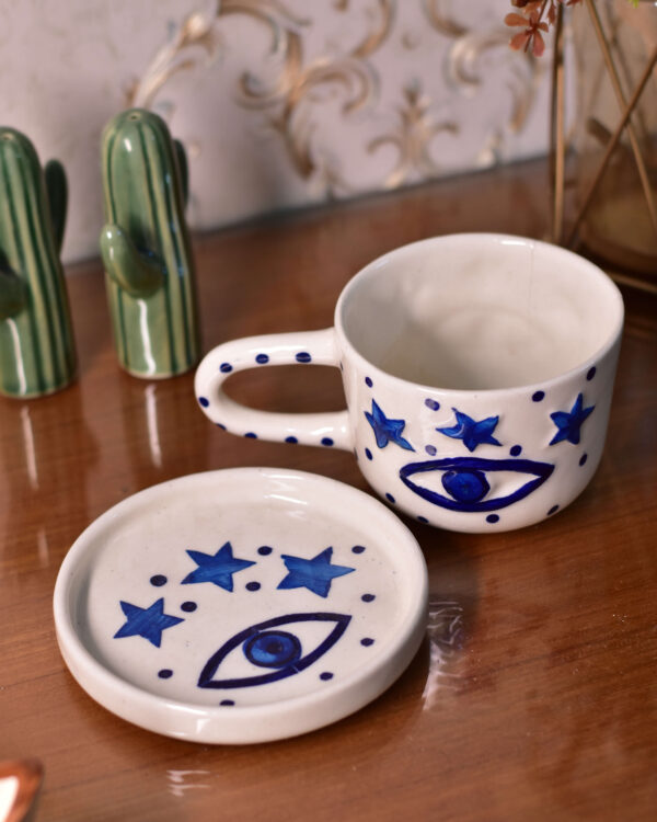 Dreamy Eye Cup with Saucer