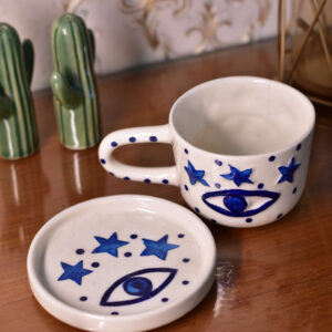 Dreamy Eye Cup with Saucer