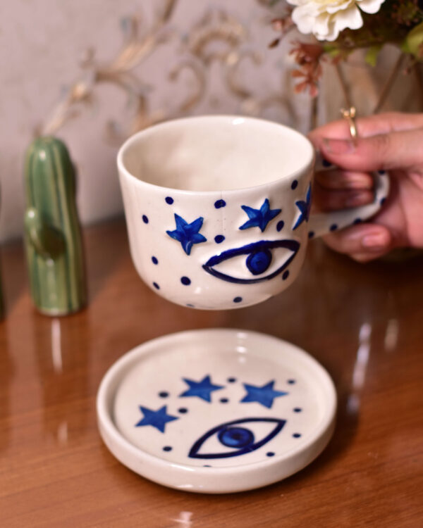 Dreamy Eye Cup with Saucer