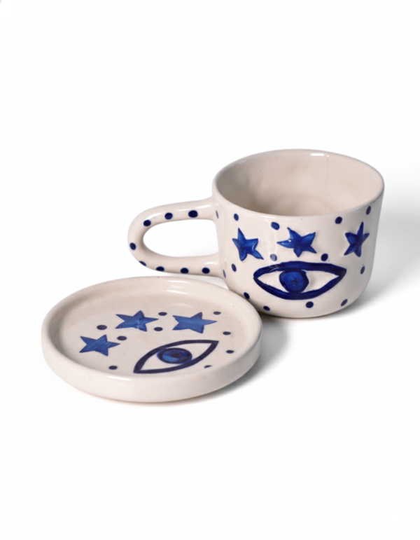 Dreamy Eye Cup with Saucer