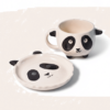 Lazy Panda Cup with Saucer