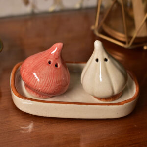 Onion and Garlic Salt and Pepper Tableware