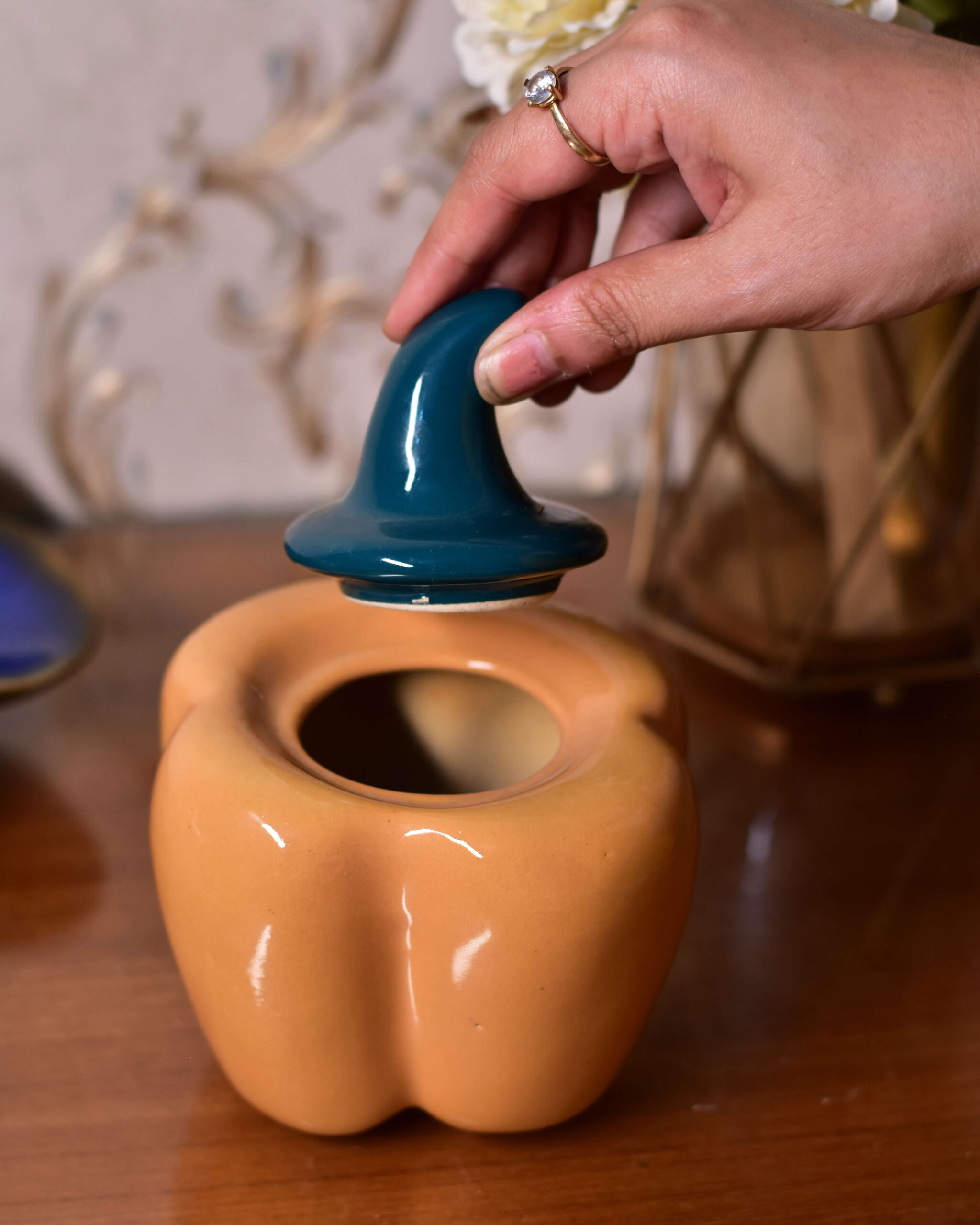 Yellow Bell Pepper Jar - Image 2