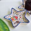 Star Blue Snack Plate