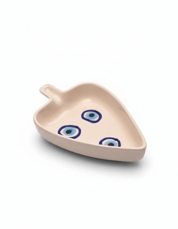 Evil Eye Leaf Platter