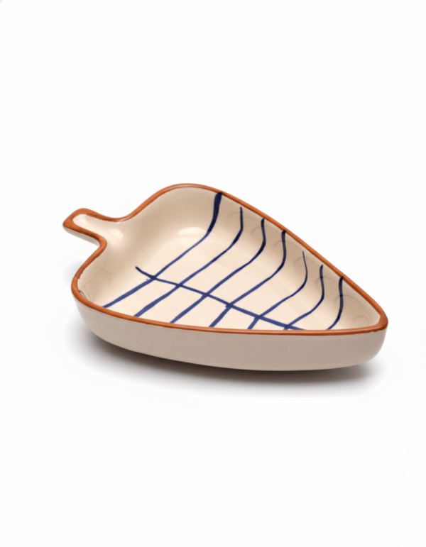 Cross line Leaft Platter