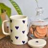 Midnight heart Mug with Lid