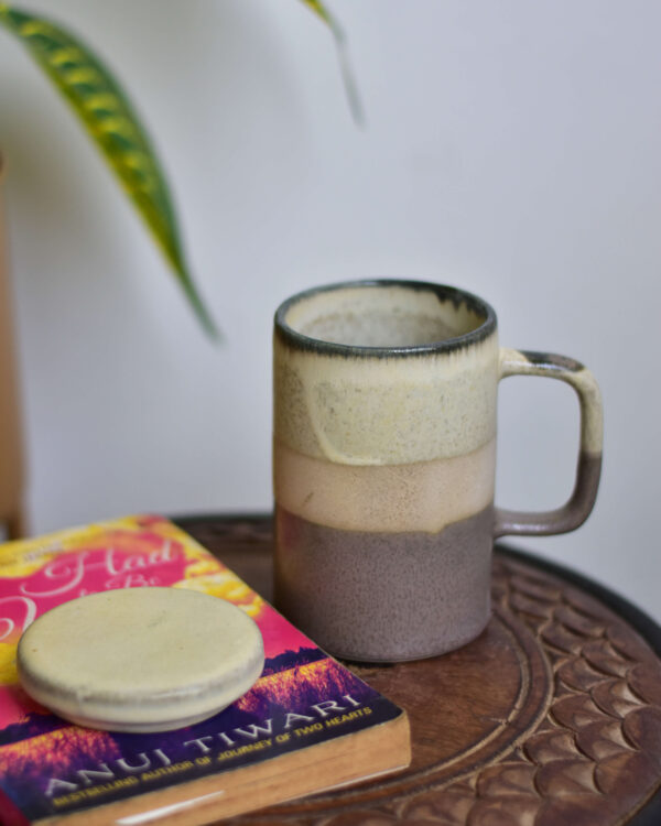Grey Mug with Lid