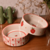 Strawberry Flat Bowl
