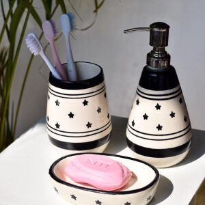 Black Star Bathroom Set