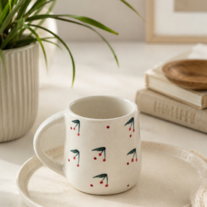 Cheery mug 1 Cheery blossom mug