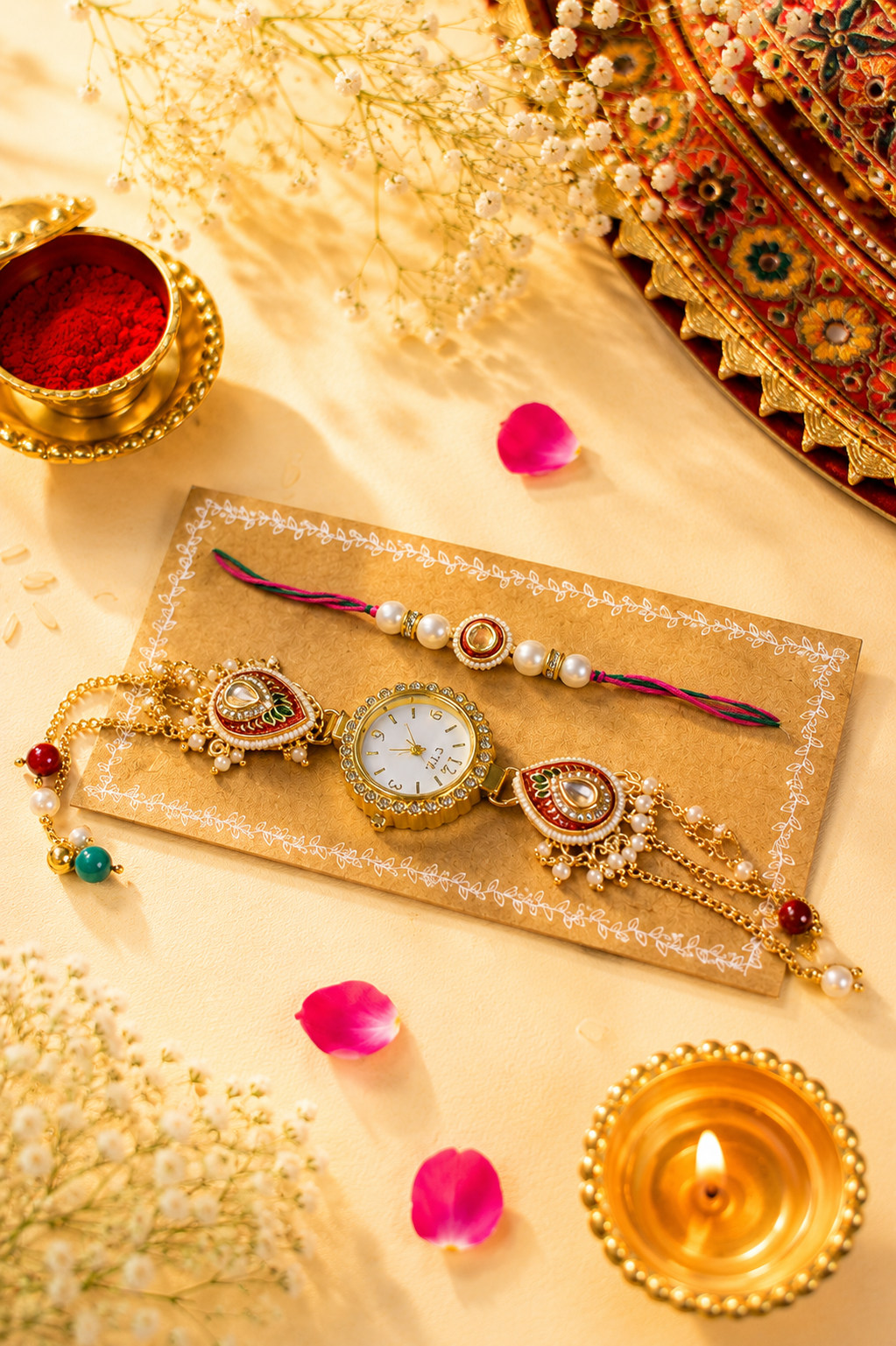 Kashmiri Bhaiya & Bhabhi Rakhi Pair