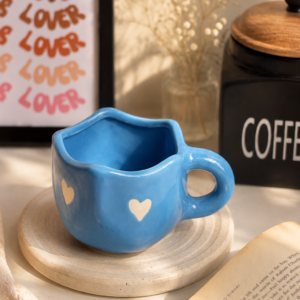 Blue Heart Mug