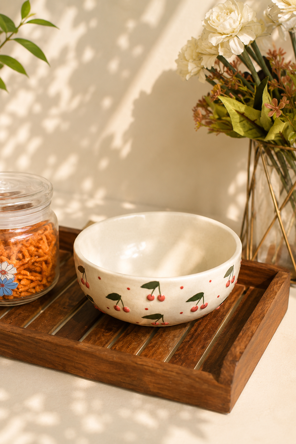 Cherry and Blush bloom bowl set - Image 4