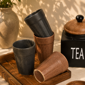 Set of 4 Rustic Kulhad Cups