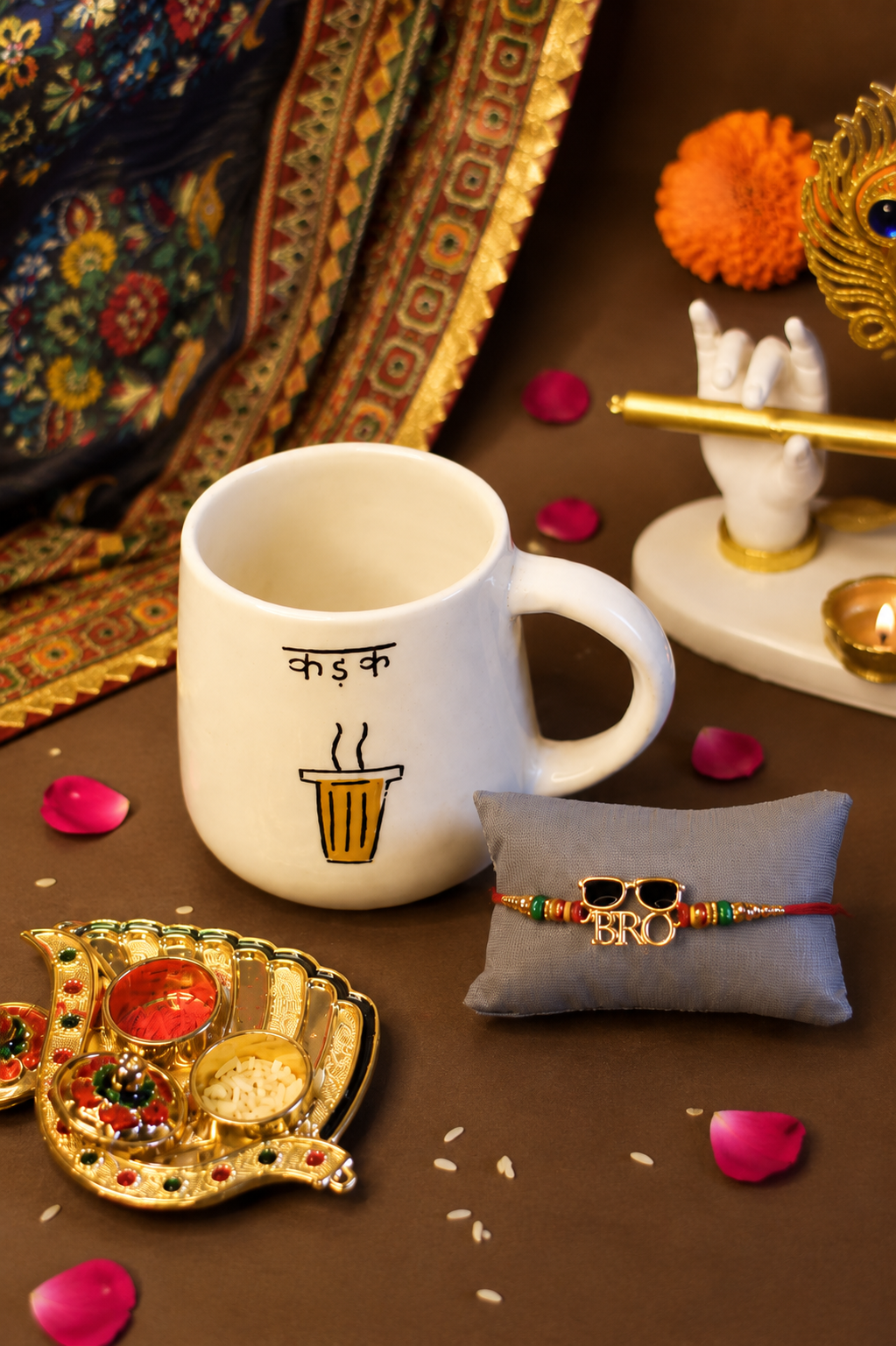 Kadak Chai Mug with Rakhi