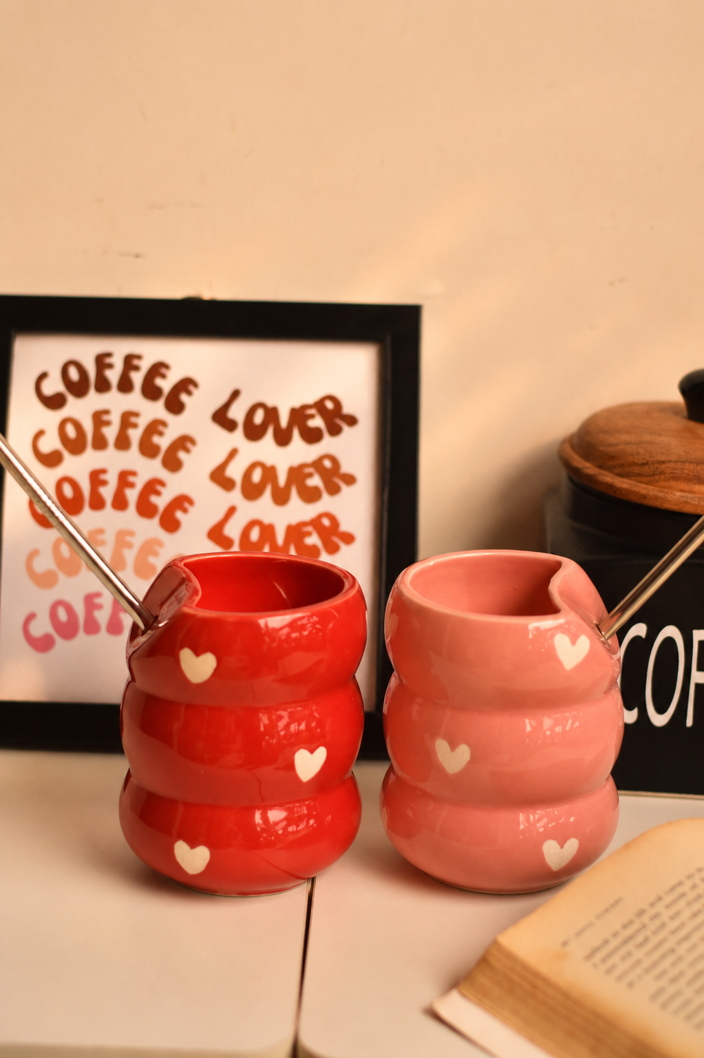 Heart Mate Tumbler with straw: Pack of 2 - Image 2