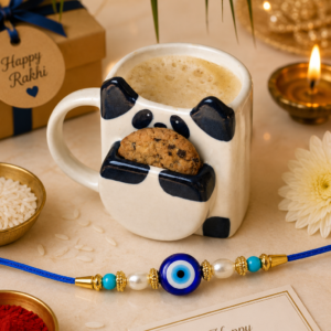 ChatGPT Image Jul 28, 2026, 11_25_49 PM Panda Cookie Pocket Mug with Rakhi
