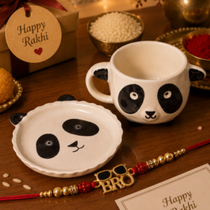 ChatGPT Image Jul 28, 2026, 11_29_45 PM Lazy Panda Cup and Saucer with Rakhi