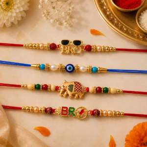 Set of 4 Premium Rakhi