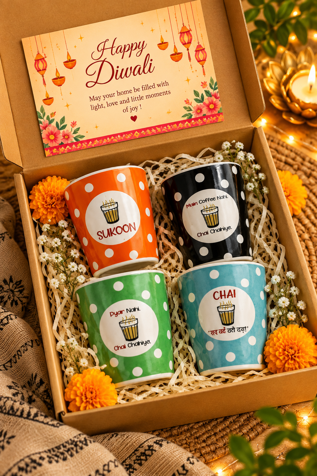 Set of 4 Chuski Kulhad Cups