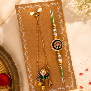 Chand Rakhi set for Bhai and Bhabhi
